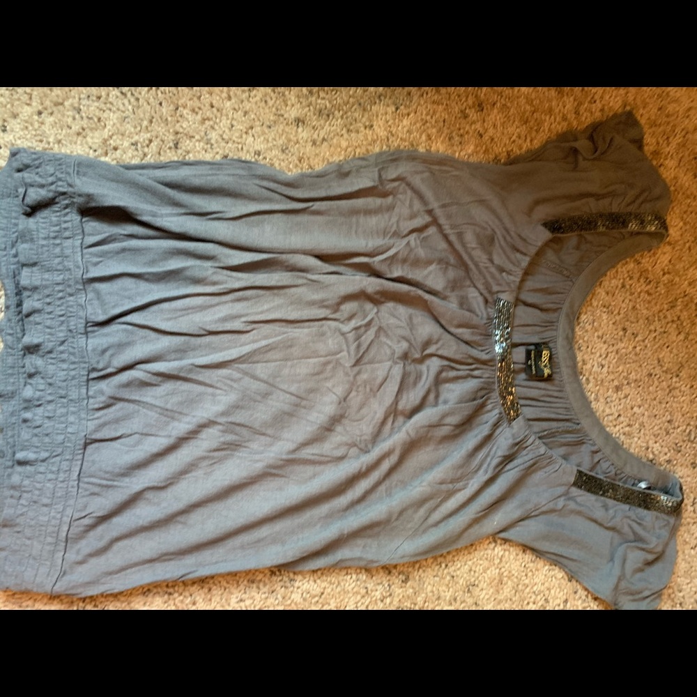 Guess beaded top with gathered bottom